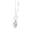 Thumbnail Image 1 of Previously Owned THE LEO Diamond Necklace 1 ct tw Round-cut 14K White Gold