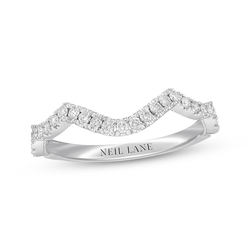 Main Image 1 of Previously Owned Neil Lane Diamond Wedding Band 1/3 ct tw 14K White Gold