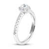 Thumbnail Image 2 of Previously Owned THE LEO Diamond Engagement Ring 1/2 ct tw Round-cut 14K White Gold