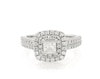 Thumbnail Image 0 of Previously Owned THE LEO First Light Diamond Engagement Ring 1 ct tw 14K White Gold
