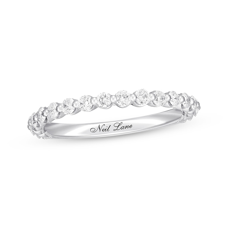 Main Image 1 of Previously Owned Neil Lane Premiere Diamond Band 1/2 ct tw Round 14K White Gold