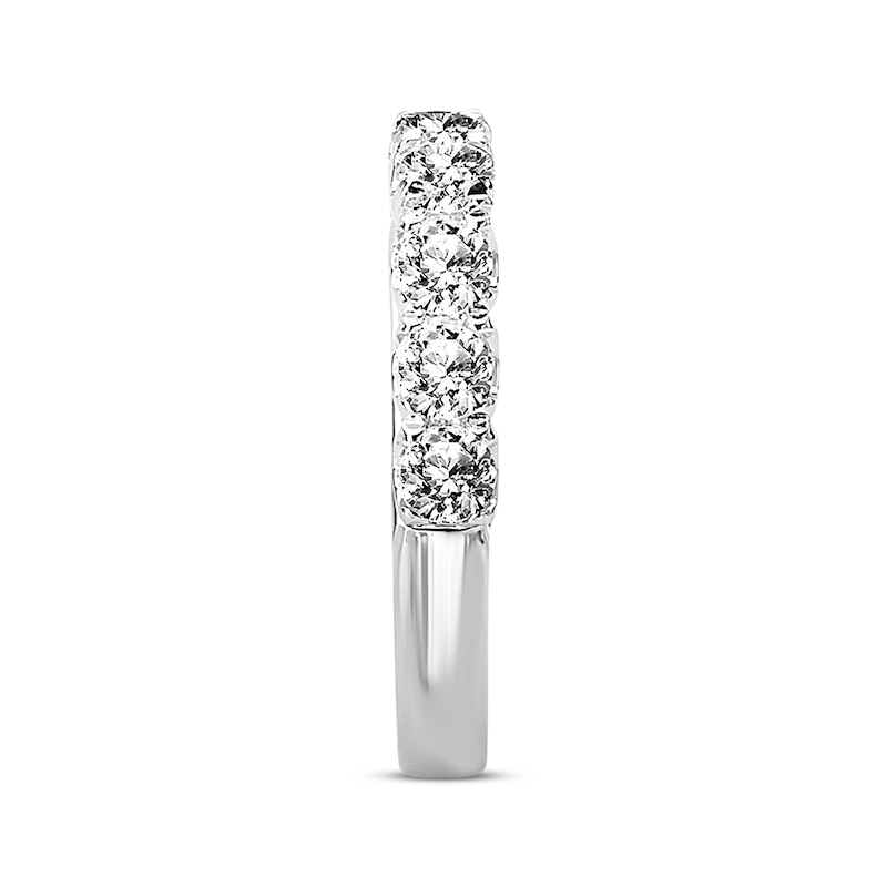 Main Image 2 of Previously Owned Diamond Anniversary Band 7/8 ct tw Round-cut 14K White Gold