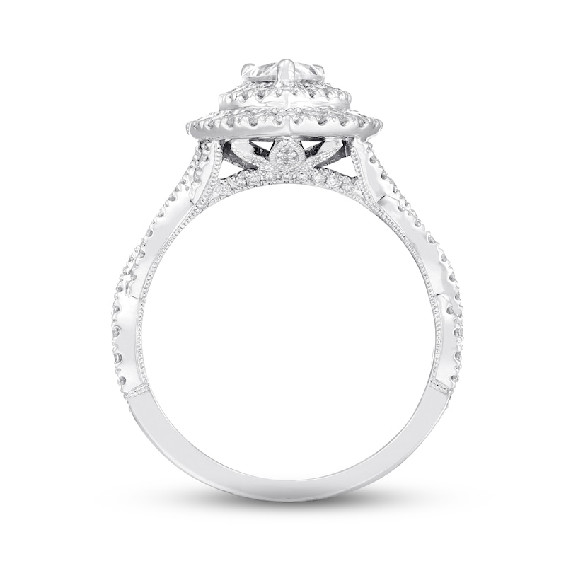 Main Image 3 of Previously Owned Neil Lane Diamond Engagement Ring 1-1/2 ct tw 14K White Gold