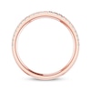 Thumbnail Image 3 of Previously Owned Colorless Diamond Band 1/4 ct tw Round-Cut 14K Rose Gold