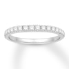 Thumbnail Image 1 of Previously Owned Colorless Diamond Wedding Ring 3/8 ct tw Round-cut 14K Gold