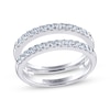 Thumbnail Image 0 of Previously Owned THE LEO Ideal Cut Diamond Enhancer Band 1/2 ct tw Round-cut 14K White Gold
