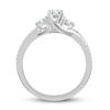 Thumbnail Image 2 of Previously Owned 3 Stone Diamond Engagement Ring 3/4 ct tw Round-cut 10K White Gold