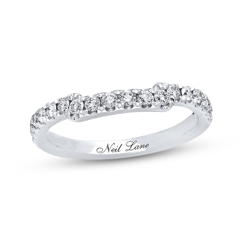 Main Image 1 of Previously Owned Neil Lane Wedding Band 3/8 ct tw Diamonds 14K White Gold