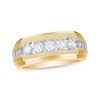 Thumbnail Image 1 of Previously Owned Men's Diamond Wedding Band 1 ct tw 10K Yellow Gold