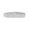 Thumbnail Image 1 of Previously Owned Men's Diamond Bracelet 1/2 ct tw Round Sterling Silver & 10K Yellow Gold 8.5&quot;