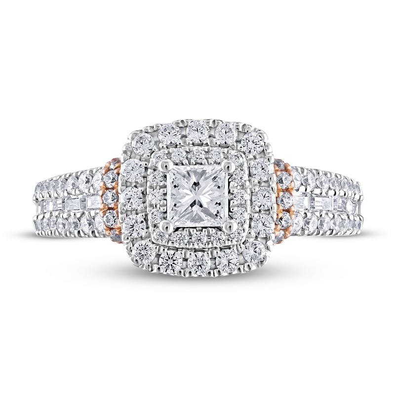 Previously Owned Adrianna Papell Diamond Engagement Ring 1 ct tw ...