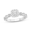 Thumbnail Image 1 of Previously Owned Diamond Engagement Ring 1/2 ct tw Round-cut 10K White Gold