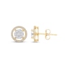 Thumbnail Image 1 of Previously Owned Diamond Earrings 1/2 ct tw Round-cut 10K Two-Tone Gold