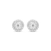 Thumbnail Image 2 of Previously Owned Diamond Earrings 3/4 ct tw Round-cut 14K White Gold