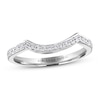 Thumbnail Image 1 of Previously Owned Adrianna Papell Diamond Wedding Band 1/5 ct tw Round-cut 14K White Gold