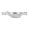 Thumbnail Image 3 of Previously Owned Adrianna Papell Diamond Wedding Band 1/5 ct tw Round-cut 14K White Gold