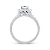 Thumbnail Image 2 of Previously Owned Neil Lane Diamond Engagement Ring 1-3/8 ct tw Cushion & Round-cut 14K White Gold - Size 5.75