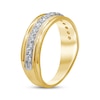 Thumbnail Image 2 of Previously Owned Men's Diamond Wedding Band 1/2 ct tw Round-cut 10K Yellow Gold