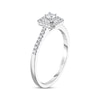 Thumbnail Image 2 of Previously Owned Adrianna Papell Diamond Engagement Ring 1/4 ct tw Round-cut 14K White Gold