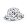Thumbnail Image 0 of Previously Owned Neil Lane Engagement Ring 2-3/4 ct tw Round-cut Diamonds 14K White Gold - Size 4.5