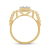 Thumbnail Image 2 of Previously Owned Men's Diamond Fashion Ring 1/4 ct tw Round-cut 10K Two-Tone Gold