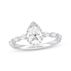 Thumbnail Image 1 of Previously Owned Neil Lane Premiere Pear-Shaped Diamond Engagement Ring 1-1/2 ct tw 14K White Gold - Size 5