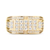 Thumbnail Image 4 of Previously Owned Men's Wedding Band 1-1/2 ct tw Diamonds 14K Yellow Gold