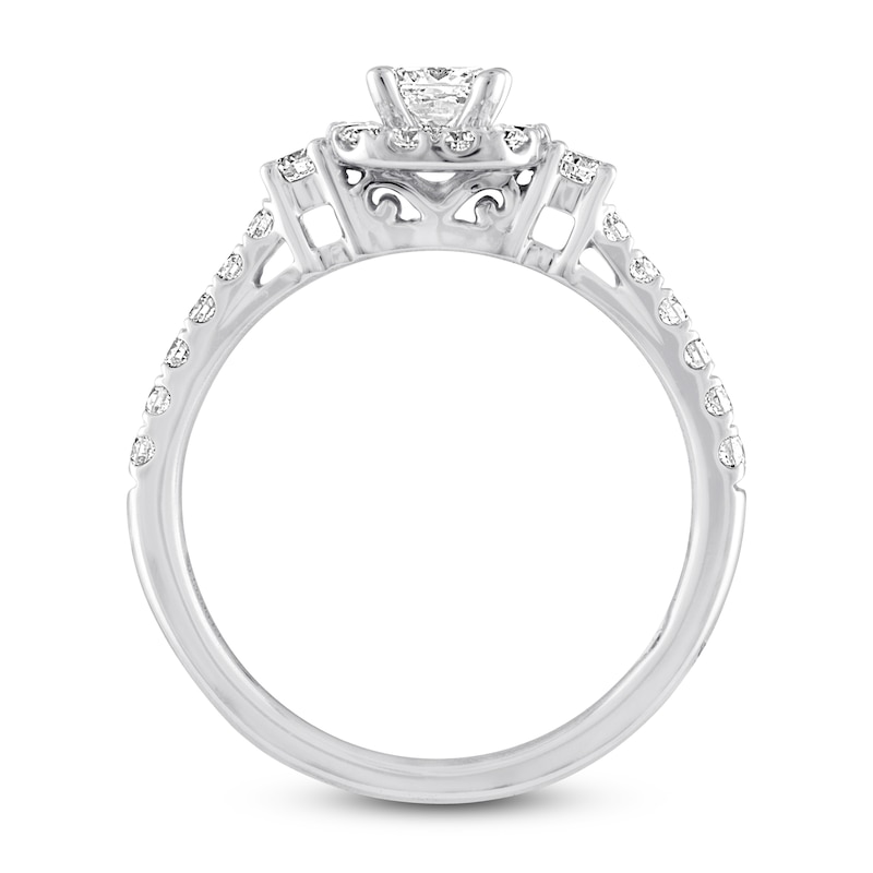 Main Image 2 of Previously Owned THE LEO Diamond Engagement Ring 3/4 ct tw 14K White Gold