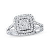Thumbnail Image 0 of Previously Owned Diamond Engagement Ring 1 ct tw Round-cut 14K White Gold - Size 4.75