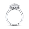 Thumbnail Image 2 of Previously Owned Diamond Engagement Ring 1 ct tw Round-cut 14K White Gold - Size 4.75