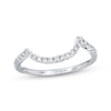 Thumbnail Image 1 of Previously Owned Diamond Wedding Band 1/5 ct tw Round-cut 14K White Gold - Size 4.25