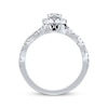 Thumbnail Image 3 of Previously Owned Neil Lane Pear-Shaped Diamond Engagement Ring 3/4 ct tw 14K White Gold - Size 10.5