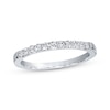 Thumbnail Image 0 of Previously Owned Diamond Wedding Band 1/4 ct tw Round-Cut 14K White Gold - Size 4.25