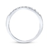 Thumbnail Image 2 of Previously Owned Diamond Wedding Band 1/4 ct tw Round-Cut 14K White Gold - Size 4.25
