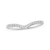 Thumbnail Image 1 of Previously Owned Diamond Anniversary Band 1/10 ct tw Round-cut 10K White Gold - Size 11.75