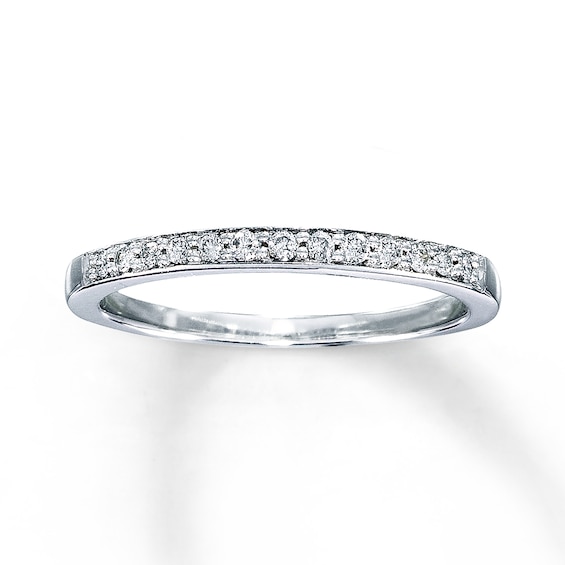 Kay Outlet Diamond Wedding Band 1 ct tw Round-cut 14K White Gold