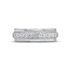 Thumbnail Image 3 of Previously Owned Men's Diamond Wedding Ring 1 ct tw 10K White Gold - Size 12.5