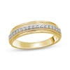 Thumbnail Image 0 of Previously Owned Men's Diamond Wedding Band 1/2 ct tw Round-cut 10K Yellow Gold - Size 13.75