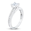 Thumbnail Image 2 of Previously Owned Diamond Engagement Ring 1 ct tw Princess-cut 14K White Gold - Size 9.5