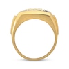 Thumbnail Image 2 of Previously Owned Men's Diamond Ring 1 ct tw Round-Cut 14K Yellow Gold - Size 13