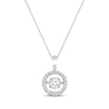 Thumbnail Image 1 of Previously Owned Unstoppable Love Necklace 1/2 ct tw Round-cut Diamond 10K White Gold 19&quot;