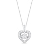 Unstoppable Love Diamond Necklace 1/4 ct tw 10K White Gold 19