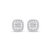 Thumbnail Image 1 of Previously Owned  Stud Earrings 1/4 ct tw Round-cut Diamond Sterling Silver