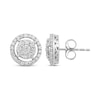 Thumbnail Image 1 of Previously Owned Round-cut Diamond Stud Earrings 1/2 ct tw 10K White Gold