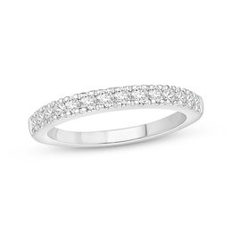 Previously Owned Diamond Anniversary Band 1/2 ct tw Round-Cut 14K White Gold