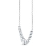 Thumbnail Image 2 of Previously Owned THE LEO Diamond Necklace 1 ct tw Round-cut Diamonds 14K White Gold