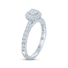 Thumbnail Image 1 of Previously Owned Monique Lhuillier Bliss Diamond Engagement Ring 7/8 ct Round-cut 18K White Gold