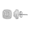 Thumbnail Image 1 of Previously Owned Diamond Earrings 1/2 ct tw Round-cut 10K White Gold