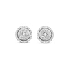 Thumbnail Image 1 of Previously Owned Diamond Earrings 1/2 ct tw Round-cut 10K White Gold