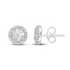 Thumbnail Image 1 of Previously Owned Neil Lane Designs Diamond Stud Earrings 1/2 ct tw 14K White Gold